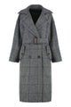 Weekend Max Mara Long Wool Tweed Coat