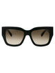 Ferragamo Green Acetate Sunglasses