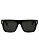 Ferragamo Black Acetate Sunglasses