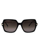 Ferragamo Black Acetate Sunglasses
