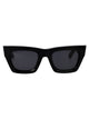 Ferragamo Black Acetate Sunglasses