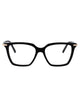 Ferragamo Black Acetate Glasses