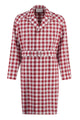 Prada Embroidered Cotton Overcoat