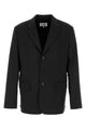 Mm6 Maison Margiela Black Jersey Blazer