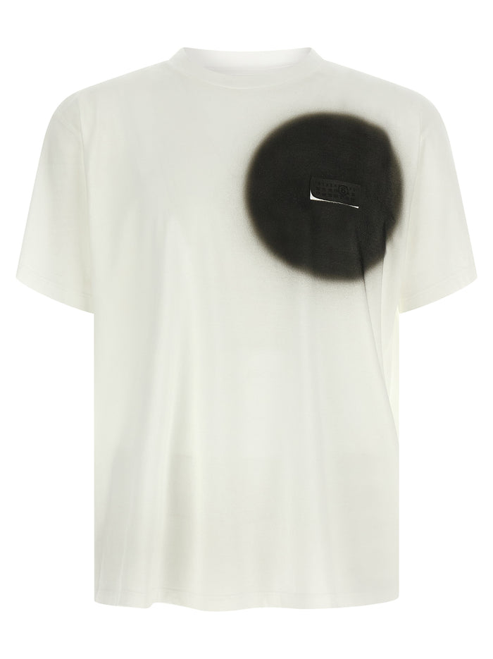 Mm6 Maison Margiela 'Numeric Signature Mm6' Spray T-Shirt