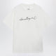 Mm6 Maison Margiela White T-Shirt With Logo Print