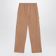 Mm6 Maison Margiela Baggy/Loose Ochre Cotton Pants