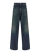 Mm6 Maison Margiela Blue Cotton Jeans