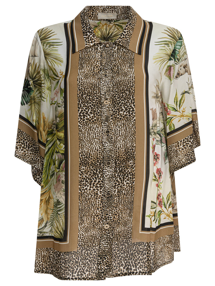 Elie Saab Savannah Print Shirt