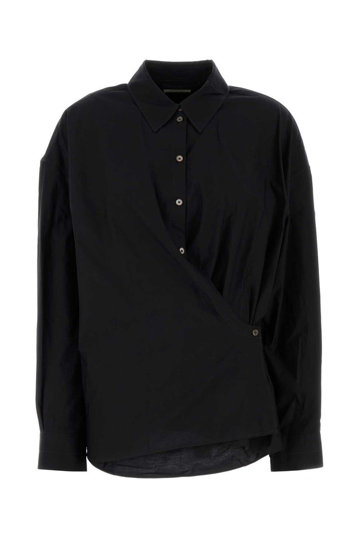 Lemaire Straight Collar Twisted Shirt