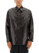Mm6 Maison Margiela Shiny Linen Shirt