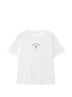 Mm6 Maison Margiela White Tshirt With Logo Print