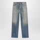 Mm6 Maison Margiela Mid-Blue Washed-Effect Denim Jeans