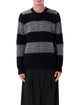 Howlin Howlin’ Shaggy Bear Chunky Striped Wool Sweater