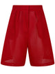 The Frankie Shop "Marfa" Mesh Pleated Bermuda Shorts