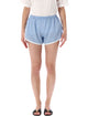 The Frankie Shop The Frankie Shop Deya Mini Boxer Shorts Blue And White Stripes