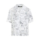 Jacquemus Print Table Off White Cocktail Shirt
