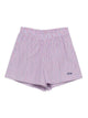 Autry Red Cotton Shorts