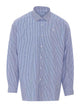 Family First Blue And White Heart Shirt