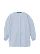 Jacquemus Light Blue Silk Boat Needline Shirt