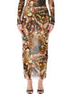 Jean Paul Gaultier Multicolour Polyamide Skirt