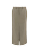 The Frankie Shop Sage Polyurethane Skirt
