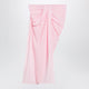 Jacquemus Light Pink Asymmetric Pareo Skirt