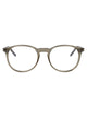 Saint Laurent Brown-Brown-Transparent Acetate Glasses