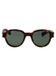 Saint Laurent Havana Brown Green Acetate Sunglasses