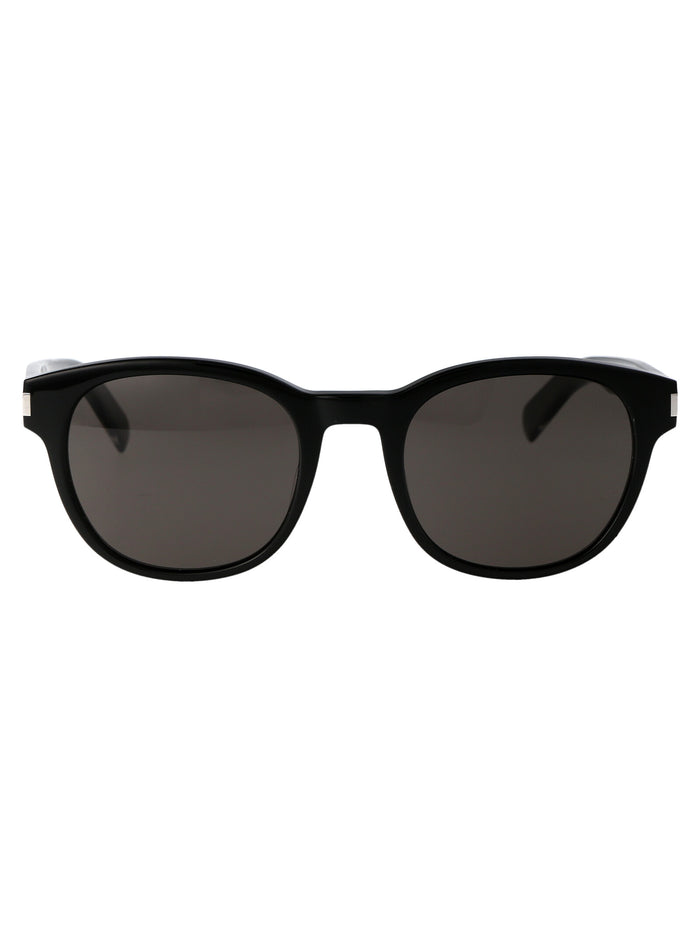 Saint Laurent Acetate Black Crystal Sunglasses