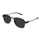 Saint Laurent Black-Black-Black Metal Sunglasses