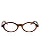 Saint Laurent Havana-Havana-Transparent Acetate Glasses
