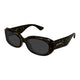 Saint Laurent Havana-Havana-Grey Bio Injected Sunglasses
