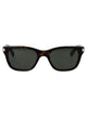 Saint Laurent Havana-Havana-Grey Acetate Sunglasses