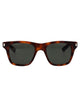 Saint Laurent Havana-Havana-Grey Acetate Sunglasses