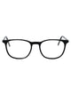 Saint Laurent Black-Black-Transparent Injected Glasses