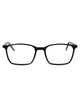 Saint Laurent Black-Black-Transparent Injected Glasses