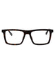 Saint Laurent Havana-Havana-Transparent Acetate Glasses