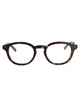 Saint Laurent Havana-Havana-Transparent Acetate Glasses