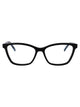 Saint Laurent Black Black Transparent Acetate Glasses