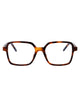 Saint Laurent Havana-Havana-Transparent Acetate Glasses