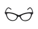 Saint Laurent Black-Black-Transparent Acetate Glasses