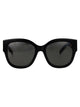 Saint Laurent Black Black Grey Acetate Sunglasses