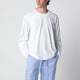 Tekla White Long-Sleeve T-Shirt