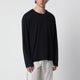Tekla Black Long-Sleeve T-Shirt