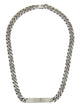 Mm6 Maison Margiela Logo Necklace