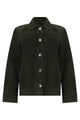 S Max Mara Suede Jacket With Buttons