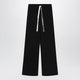 'S Max Mara Black Wide-Leg Double Jersey Pants