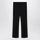 S Max Mara Black Cottonblend Trousers
