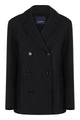 S Max Mara Double-Breasted Wool Jacket